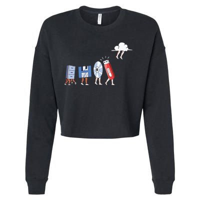 Funny Geek Programmer Nerd Developer – Computer Engineering Cropped Pullover Crew
