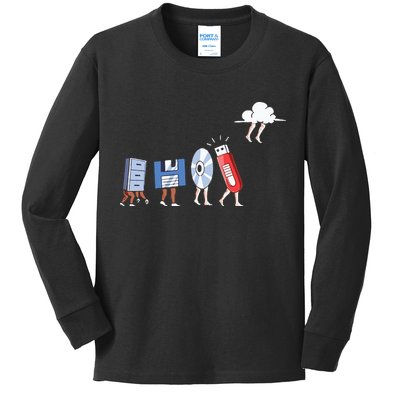 Funny Geek Programmer Nerd Developer – Computer Engineering Kids Long Sleeve Shirt