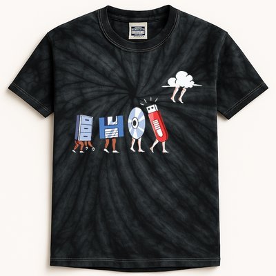 Funny Geek Programmer Nerd Developer – Computer Engineering Kids Tie-Dye T-Shirt