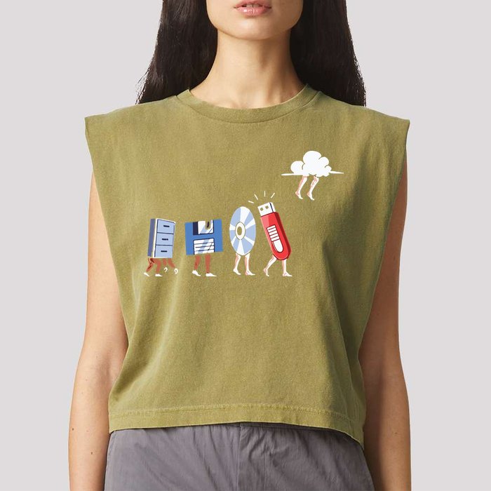 Funny Geek Programmer Nerd Developer – Computer Engineering Garment-Dyed Women's Muscle Tee