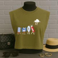 Funny Geek Programmer Nerd Developer – Computer Engineering Garment-Dyed Women's Muscle Tee