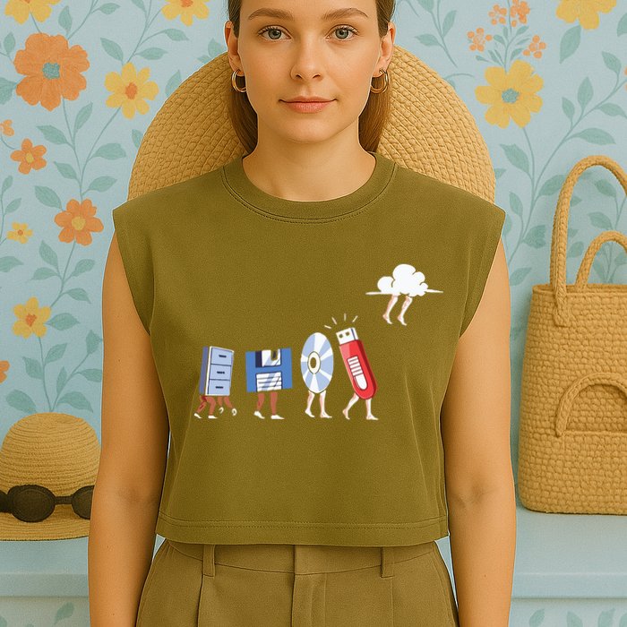 Funny Geek Programmer Nerd Developer – Computer Engineering Garment-Dyed Women's Muscle Tee
