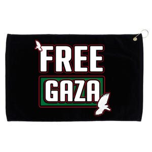 Free Gaza Palestine Free Palestine Help Gaza Palestine Gift Grommeted Golf Towel