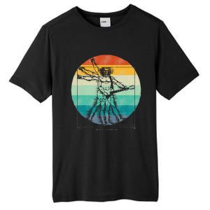 Funny Guitar Player Da Vinci Vitruvian Man Musicians Tall Fusion ChromaSoft Performance T-Shirt