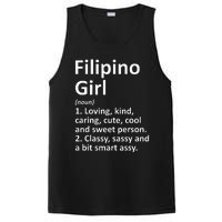 FILIPINO GIRL PHILIPPINES Gift Funny Country Roots Descent PosiCharge Competitor Tank