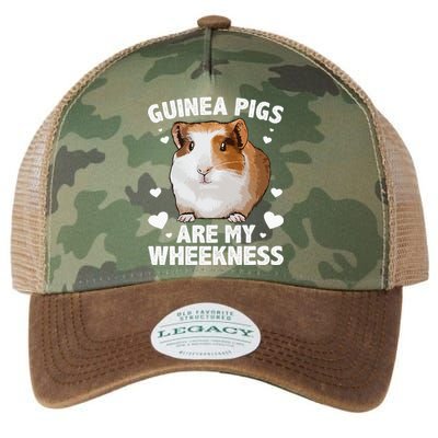 Funny Guinea Pig Design For Men Women Kids Guinea Pig Lovers Legacy Tie Dye Trucker Hat