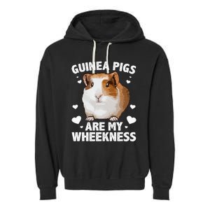 Funny Guinea Pig Design For Men Women Kids Guinea Pig Lovers Garment-Dyed Fleece Hoodie