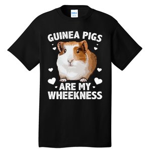 Funny Guinea Pig Design For Men Women Kids Guinea Pig Lovers Tall T-Shirt