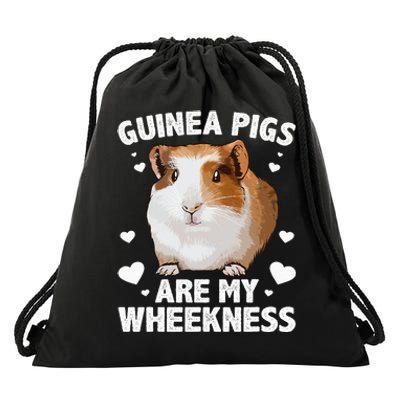 Funny Guinea Pig Design For Men Women Kids Guinea Pig Lovers Drawstring Bag