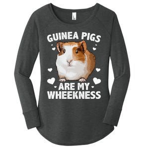 Funny Guinea Pig Design For Men Women Kids Guinea Pig Lovers Women's Perfect Tri Tunic Long Sleeve Shirt