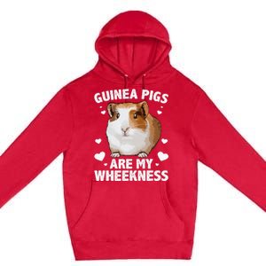 Funny Guinea Pig Design For Men Women Kids Guinea Pig Lovers Premium Pullover Hoodie