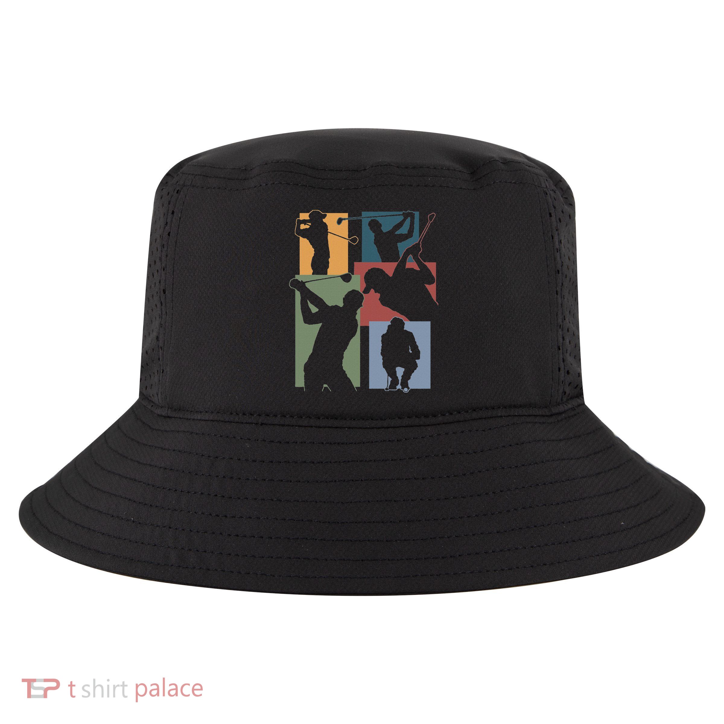 Funny Golf Player Cool Golfer Golfing Game Enthusiast Outfit Cool Comfort Performance Bucket Hat