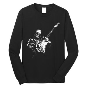 Frankenstein Guitar Player Long Sleeve Shirt