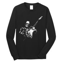 Frankenstein Guitar Player Long Sleeve Shirt