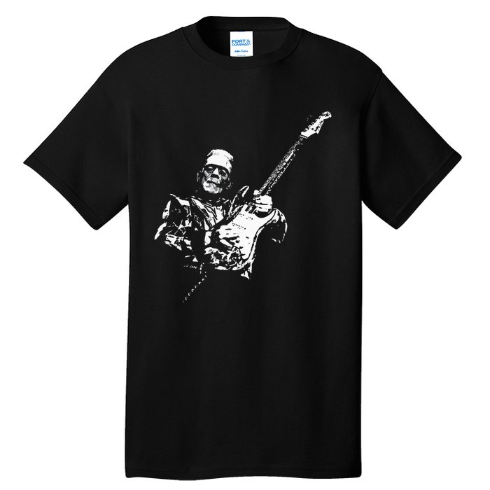 Frankenstein Guitar Player Tall T-Shirt