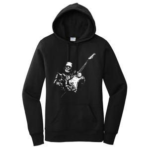 Frankenstein Guitar Player Women's Pullover Hoodie