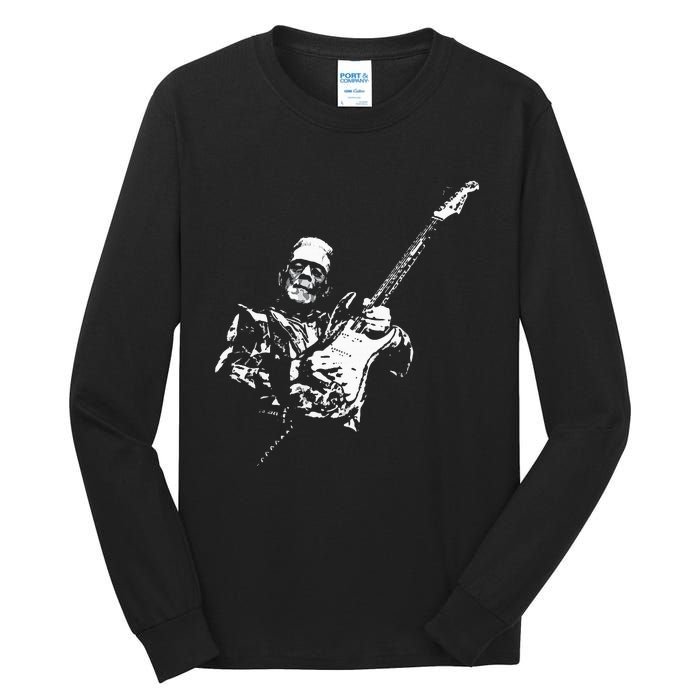 Frankenstein Guitar Player Tall Long Sleeve T-Shirt