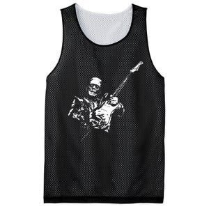 Frankenstein Guitar Player Mesh Reversible Basketball Jersey Tank