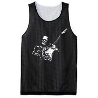 Frankenstein Guitar Player Mesh Reversible Basketball Jersey Tank