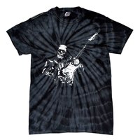 Frankenstein Guitar Player Tie-Dye T-Shirt