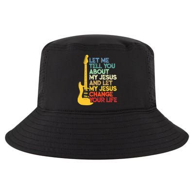 Funny Guitar Player Christian Bible Gift Cool Comfort Performance Bucket Hat