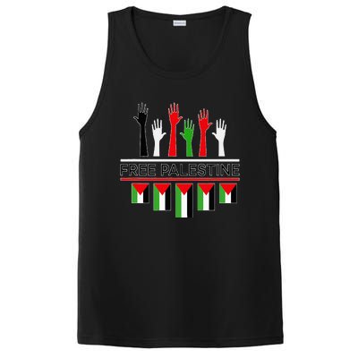 Free Gaza Palestine Flag Proud Palestine Save Gaza PosiCharge Competitor Tank