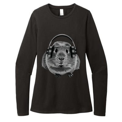 Fat Guinea Pig House Pet Animal For Animal Lovers Womens CVC Long Sleeve Shirt