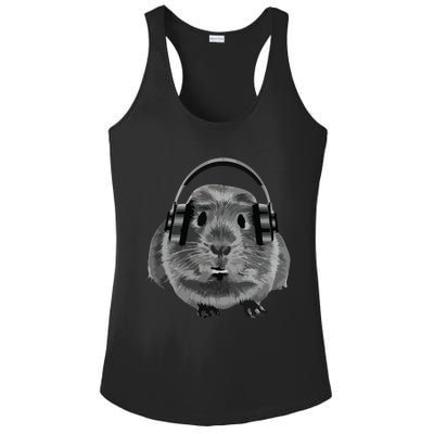 Fat Guinea Pig House Pet Animal For Animal Lovers Ladies PosiCharge Competitor Racerback Tank