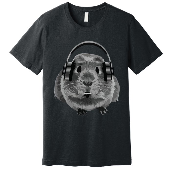 Fat Guinea Pig House Pet Animal For Animal Lovers Premium T-Shirt