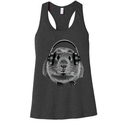 Fat Guinea Pig House Pet Animal For Animal Lovers Women's Racerback Tank