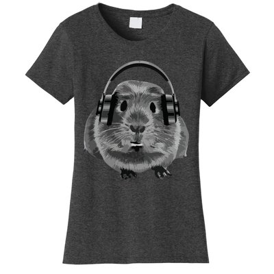 Fat Guinea Pig House Pet Animal For Animal Lovers Women's T-Shirt