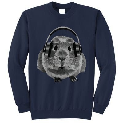 Fat Guinea Pig House Pet Animal For Animal Lovers Tall Sweatshirt