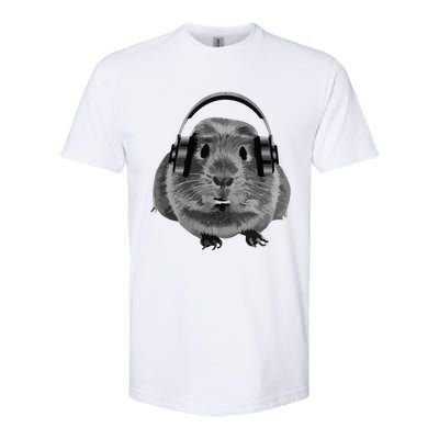 Fat Guinea Pig House Pet Animal For Animal Lovers Softstyle® CVC T-Shirt