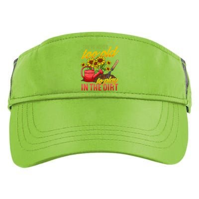 Funny Gardening Plants Gardener Gift Cute Gift Adult Drive Performance Visor