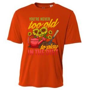 Funny Gardening Plants Gardener Gift Cute Gift Cooling Performance Crew T-Shirt