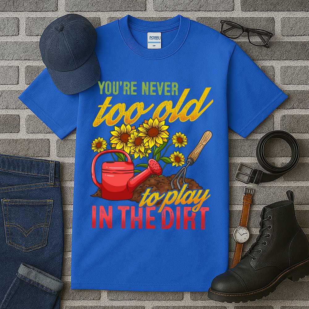 Funny Gardening Plants Gardener Gift Cute Gift Tall T-Shirt