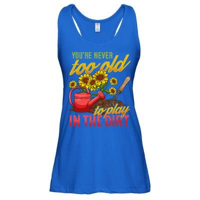 Funny Gardening Plants Gardener Gift Cute Gift Ladies Essential Flowy Tank