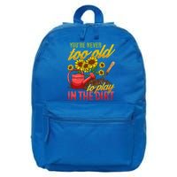 Funny Gardening Plants Gardener Gift Cute Gift 16 in Basic Backpack