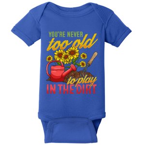 Funny Gardening Plants Gardener Gift Cute Gift Baby Bodysuit