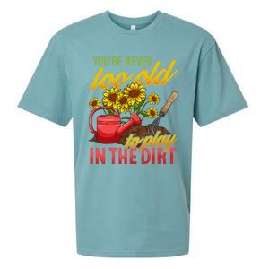 Funny Gardening Plants Gardener Gift Cute Gift Sueded Cloud Jersey T-Shirt