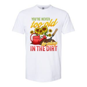 Funny Gardening Plants Gardener Gift Cute Gift Softstyle CVC T-Shirt