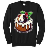 Funny Guinea Pig Dad Mom Lover Guinea Pig Christmas Pudding Sweatshirt