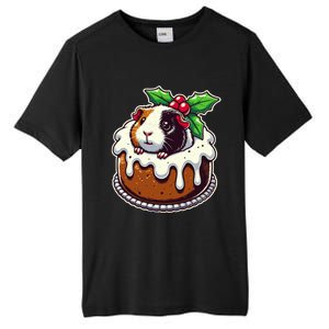 Funny Guinea Pig Dad Mom Lover Guinea Pig Christmas Pudding Tall Fusion ChromaSoft Performance T-Shirt