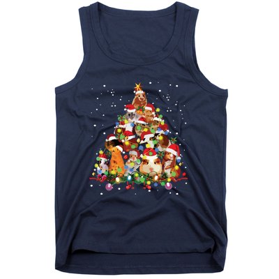 Funny Guinea Pig Christmas Tree Ornament Decor Gift Cute Tank Top