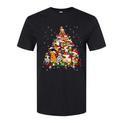 Funny Guinea Pig Christmas Tree Ornament Decor Gift Cute Softstyle CVC T-Shirt