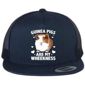 Funny Guinea Pig Design For Men Women Kids Guinea Pig Lovers Flat Bill Trucker Hat