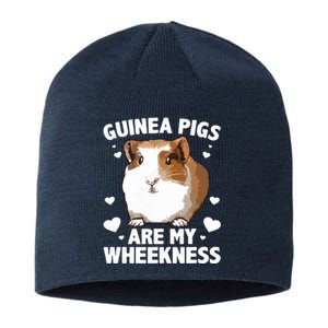 Funny Guinea Pig Design For Men Women Kids Guinea Pig Lovers Sustainable Beanie