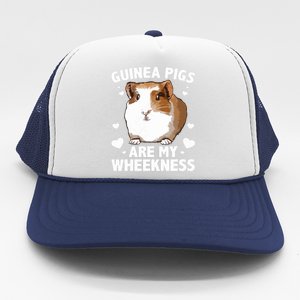 Funny Guinea Pig Design For Men Women Kids Guinea Pig Lovers Trucker Hat