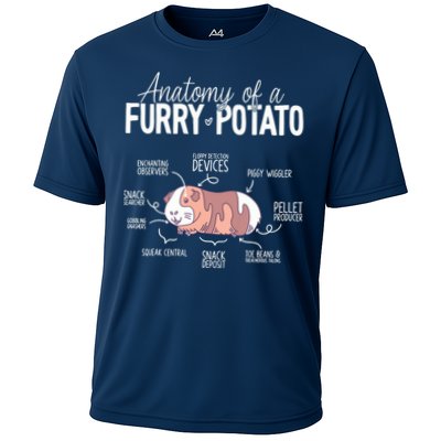 Funny Guinea Pig Guinea Pig Anatomy Guinea Pig Performance Shirt