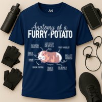 Funny Guinea Pig Guinea Pig Anatomy Guinea Pig Cooling Performance Crew T-Shirt